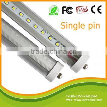 4FT 18W T8 led TUBE LIGHTING 1200mm single pin led tube