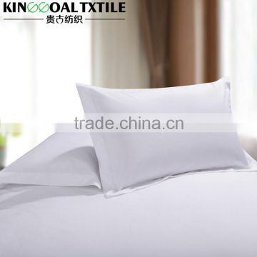 100% Cotton plaid wholesale Hotel white pillowcases