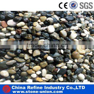 2016 china round polished beach pebble uppolished pebble wash stone for sale