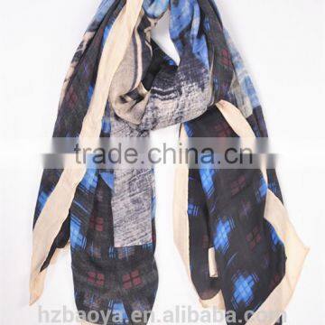 100% modal fashion big size print scarf