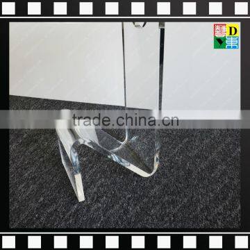 2016 Modern Creative Clear Acrylic Living Room Coffee Table With Brochure Holder for Office/home/hotel From China photo-5