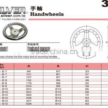 For Machinery and Lathe Parts Taiwan Cast Iron Steel Handwheels photo-2
