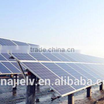 Ground installed solar mounting system and solar panel stent