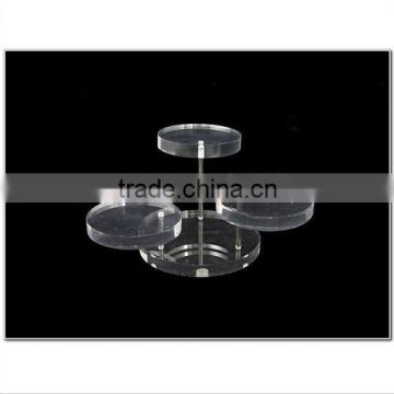 3 Tier Clear Acrylic Jewelry Display Stand Riser