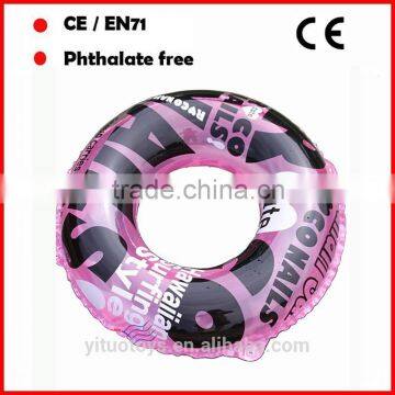 Custom LOGO inflatable swimming rings