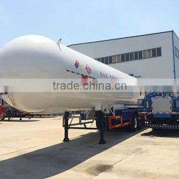 3 axle lpg propane tank semi trailer,40ft lpg container