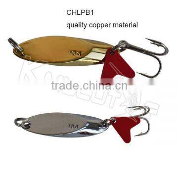 FOB or CIF price CHLPB1 metal blade high quality bass fishing spoon lures