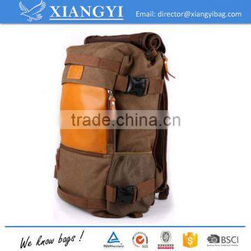 Large Capacity Canvas Backpack Rucksack Laptop Shoulder Travel Camping Bag photo-2