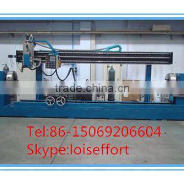 Automatic welding machine for round cans