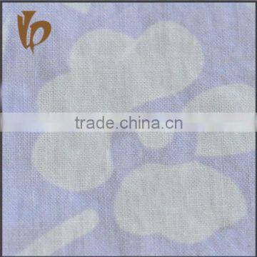 Custom High Quality Printed Ramie Cotton Fabric