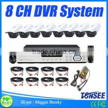 outdoor security surveillance camera system 8 channel dvr kit Top 10 CCTV Cameras H.264 IR Cameras