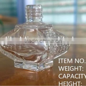 High quality Glass bottle, empty custom nail polish bottle