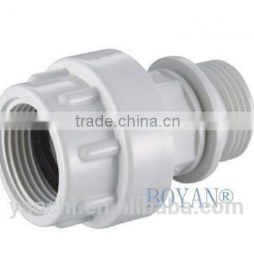 pvc BS thread union with movable head