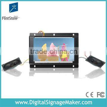 open frame 7 inch video player advertising lcd