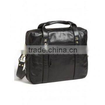 Black Geunine Leather Hand Brief Case AP-5003