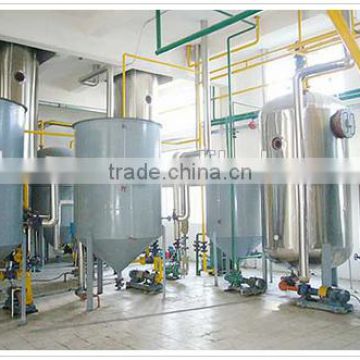 Continuous and automatic crude soybean oil refinery equipment