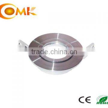 polished round mr16 or GU10 downlight ring fixture