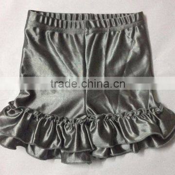 Persnickety 2015 Adorable Baby Tank Top With Shinny Ruffle Short Sets Boutique Cotton Ruffle Short photo-2