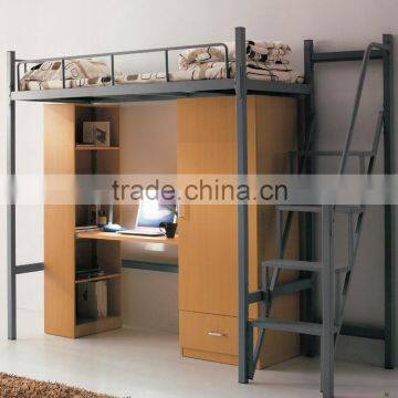 Metal Apartment Bunk Bed With Stair photo-3