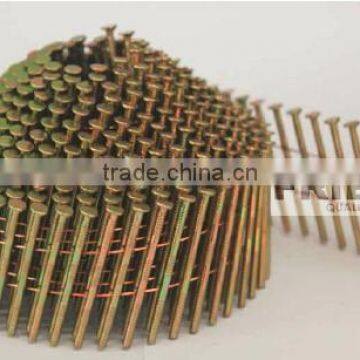 2.1MM Coil Nail/ Conical/ Ring/Blunt/Galvanized/ copper wire