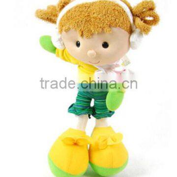 Wholesale Plush Rag Doll Girl Toy Factory