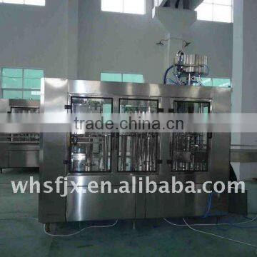 3-in-1 carbonated liquid filling machine