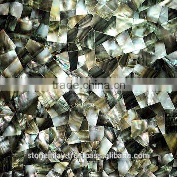 Grey Mother Of Pearl Tiles and Table Tops