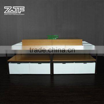 ZJF Makeup Shop Boutique Wood Display Table photo-2
