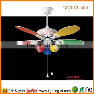 2014 new modern 42" ceiling fan light JY42-1305