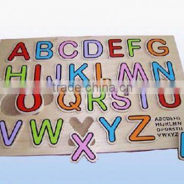 Wood Alphabet Letter(Wooden craft in laser-cutting & engraving)