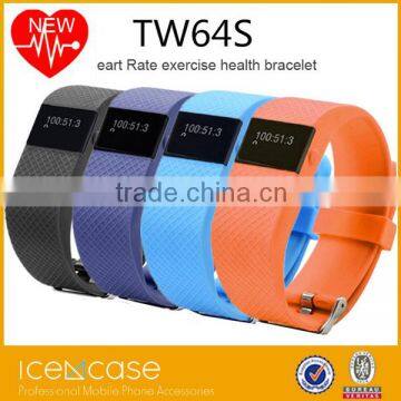 Customized heart rate Smart band wristband tw64s fitness tracker calorie Smart watch for Android and iOS