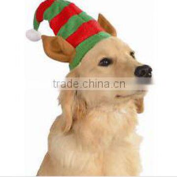 cute plush Christmas pet santa hats/stay up pet santa hats/custom pet santa hats                        
                                                Quality Choice