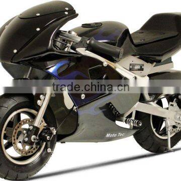 Mototec Amazing Electric Mini Motorcycle Power Cheap Electric Scooter or Gas 50 cc Moped photo-2