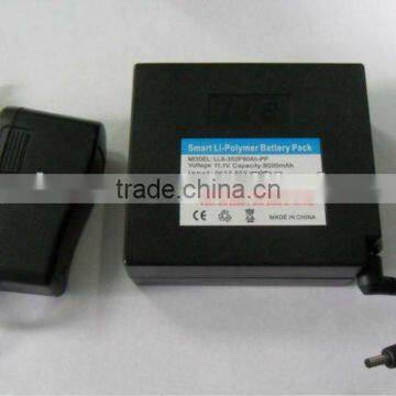 OEM lithium battery pack 12V 8000mAh li battery for heating clothes