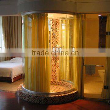 Luxury Round Tempered Glass Shower Enclosures (KT8001)