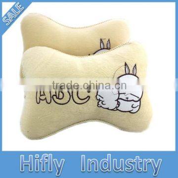 HF-AD1 High Quality Car Pillow 100% PU Memory Foam Car Neck Pillow