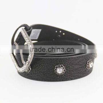Women's Fashion Flower Studded Rhinestone Belt With Shiny Rhinestone Accessories in Chinese Factory photo-4