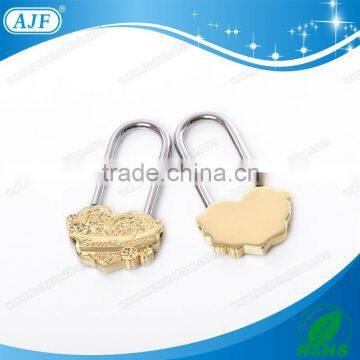 AJF 50MM Fashionable Newest Heart Love Padlock for Wedding or Valentine's Day Gift photo-4