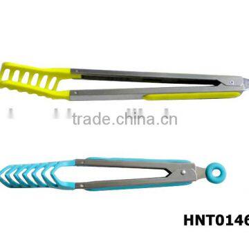 nylon spaghetti tong with TPR non-slip handle