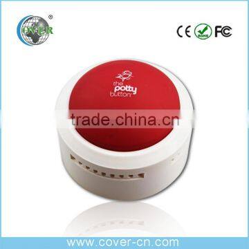 Flexible funny flashing talking button for promotion gift