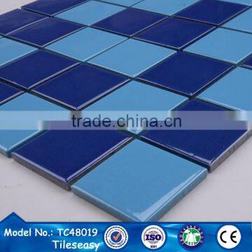 New Design Blue Color Mosaic for Swimming Pools Price photo-4