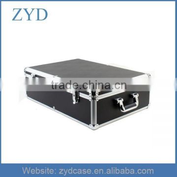 Black aluminum 1000 CDs portable cd dvd storage box case, ZYD-CD321