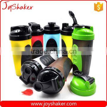 Fitness Drinking Hydration Protein Shaker Cup Shaker Water Bottle 600ML