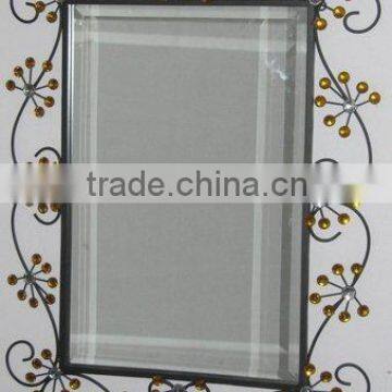 100720EA-acrylic diamond framed mirror