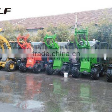 China Wolf loader 0.8t small wheel loader ZL08