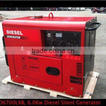 6.0Kw Portable Diesel Generator, CE/GS/EPA Approved