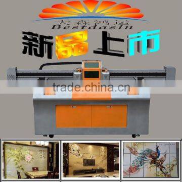 8 colors CMYK WW +Varnish Varnish UV printer for ceramic tile/wood/plastic printing/outdoor advertising printing machine