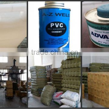 Cheap clear PVC glue Adhesive (plastic glue) for pipe fittings