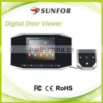 new products 2014 innovative product motion detection color video camara door bell