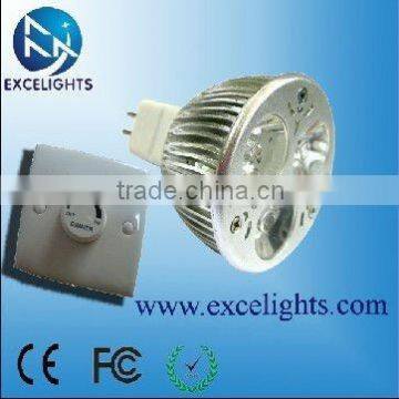 good quality dimmable 3w led spot lamp mr16